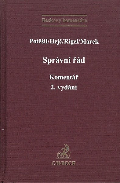 Správní řád, Komentář, 2. vydání