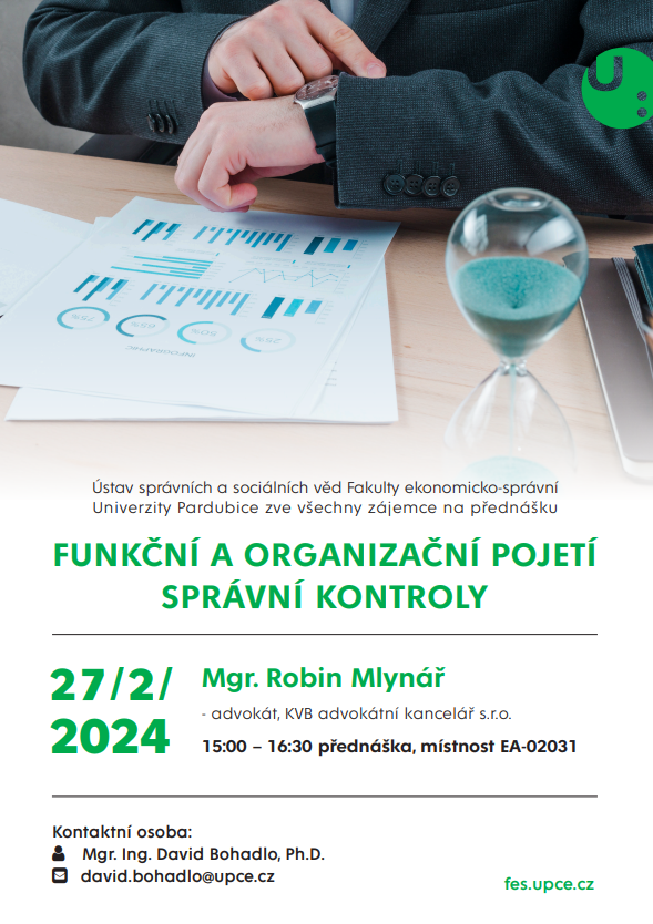 Mgr. Mlynář na UPCE